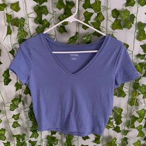 Purple Crop T-Shirt